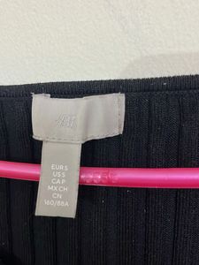Asymmetrical Ribbed Knit Dress