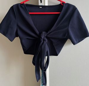 Knot Tie Crop Top