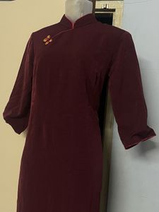 Korean Pintrest Marron High Neck One Piece