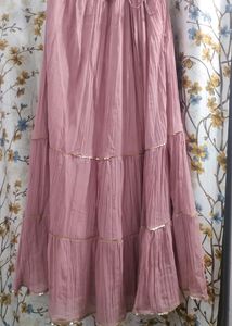 Beautiful Peplum Top , Skirt N Dupatta