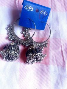 Jhumka Hoop Earrings