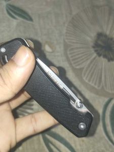 Decathlon Folding Pocket Knife - Silver