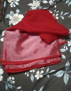 Red Saree