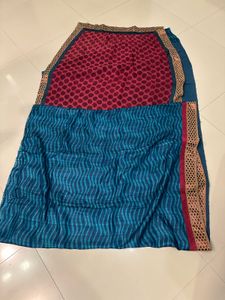 Vintage Polka Dot Saree