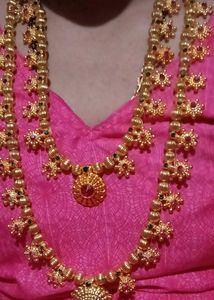 Gold Plated Necklace Set