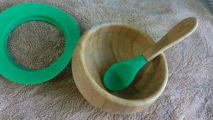 Avanchy Bamboo Bowl With Spoon