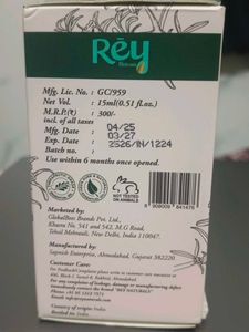 Rey Natural Rosemary Essential Oil