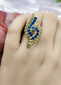 Vintage Rhinestone Ring Collection