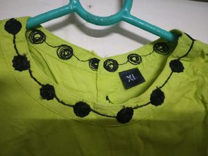 Neon Full Length Kurti🍐