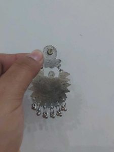 Stylish Turquoise Silver Earrings