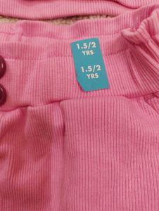 Pink Top and Skirt Set for Baby Girl
