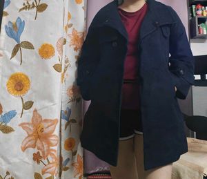 Stylish Dark Blue women Coat