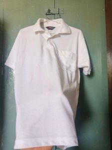 White Polo T Shirt