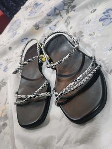 Strappy Black Sandals