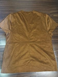 Suede Top
