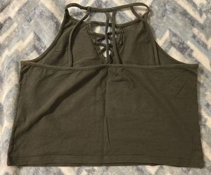 Olive Green Tank Top