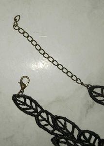 Black Lace Choker Necklace