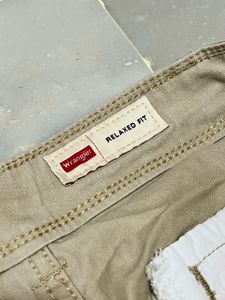 biege Cargo Pants wrangler waist adjustable