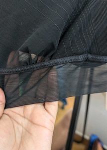 Black Sheer Bra