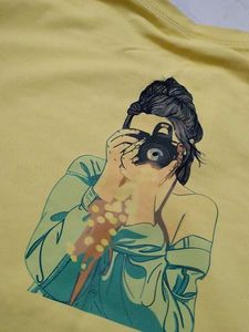 Yellow T Shirt For Girls
