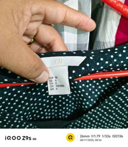 Polka Dot Long Sleeve Top