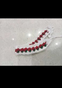 Handmade Crochet Strawberry Headband