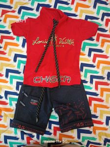 RED CASUAL WEAR
