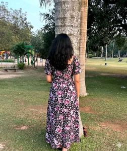Stylecast X Hersheinbox Floral Printed Flare Dress