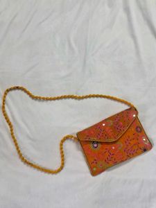 Handmade Embroidered Sling Bag Ethnic Style ✨️