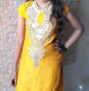 Elegant Yellow Kurta