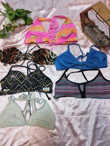 Bikini Top Bundle - 6 Cute Tops