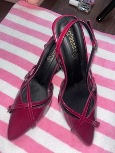 Burgundy Heels