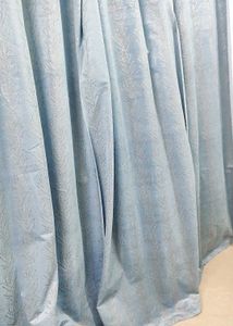 Elegant Blue Curtains