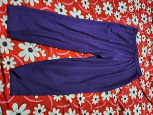Purple Embroidered Kurti