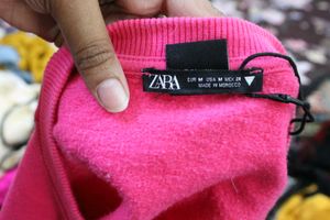 Zara Pink Minnie Mouse Sweatshirt