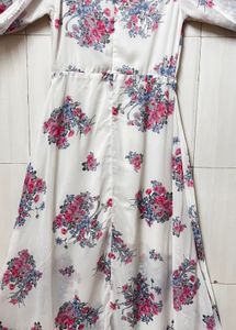 Modest Long Sleeved Floral Dress