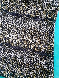 Sleeveless Black N Yellow Top