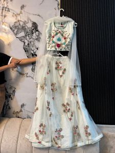 Embroidered Floral Top