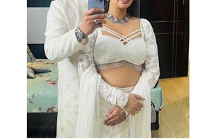 Elegant White Lehenga Choli