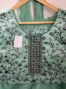 Last Price!!!Choli Plazzo Duppata Set