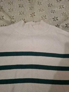 Striped Knit Sweater