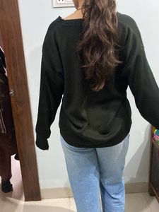 Black Cardigan with pocket