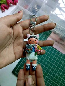 costomise doll keychain