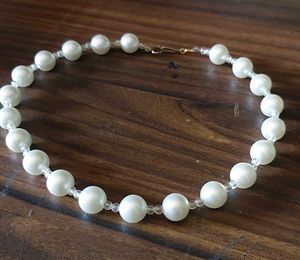 Vintage Pearl Bead Necklace
