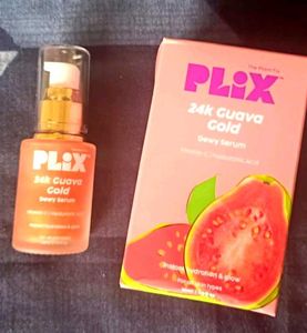 Plix 24k gold guava serum