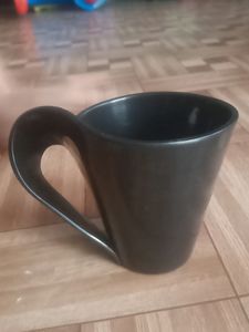 Black Plastic Cup ( microvave safe + BPA free ) Un