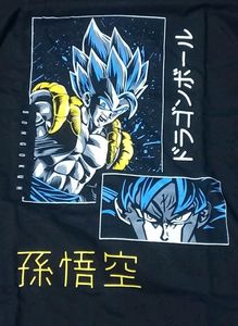 Black Oversized Anime Printed T-shirt Trendy