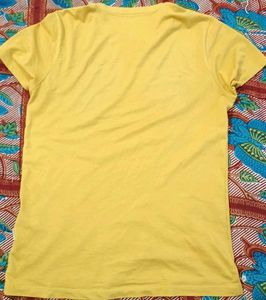 Jack &amp; Jones Yellow Graphic Tee