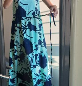 BEAUTIFUL FLORAL PRINTED GOWN 🦋