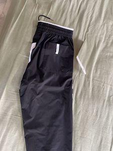 Brand New Adidas Black &amp; White Trefoil Track Pant